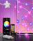 Dekorative Lichter, 7m, 100 RGB Schlau LED Sternlichterketten, USB betriebene Lichterketten mit transparentem gedrehtem Draht, Fernbedienung und APP-Steuerung, für das Heimbüro