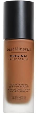 BAREMINERALS Original Pure Serum Radiant Natural Liquid Foundation SPF 20 Deep Warm 5 (30 ml)