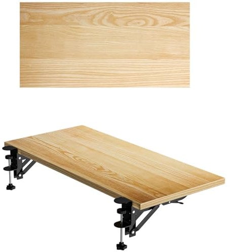 Zenithuxe Ergonomische Schreibtisch-Verlängerung.Computer-Tischverlängerung geeignet für Büro.Ellenbogen-Armstütze.Es müssen Keine Löcher gebohrt