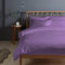 Pizuna 400 Fadenzahl aus Baumwolle Bettwäsche Lila, 100% Langstaple Baumwolle Bettbezug und Kissenbezug, 100% Baumwolle Mako Satin 2-Teilig Bettwäscheset 140x200 + 70x90 Lila