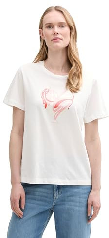 TOM TAILOR Sweatshirt aus Bio-Baumwolle, red Structure, XL