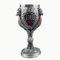 Stgbcst Taza de café de resina de Game of Thrones con creatividad 3D, vintage, resina, 21 x 10 cm, para Halloween, bar, accesorios de fiesta (copa de dragón de tres caras)