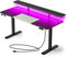 Rolanstar Höhenverstellbarer Schreibtisch 160x60 cm, Elektrischer Steh-Sitz Tisch mit LED, Steckdosen & USB-Ladeanschluss, Ergonomischer Gaming & Homeoffice Computertisch, Standing Desk für Büro