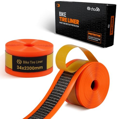Chooee Cinta de protección antipinchazos para neumáticos de bicicleta (anchura de 34 mm), MTB/Rennrad Fahrradreifen Liner Schlauch Protector compatible 16/20/24/26/27.5/29x1.75-1.95 Neumáticos