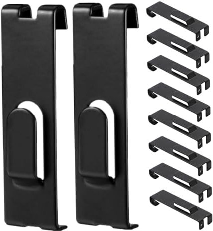 QUMIIRITY 10pcs Wall Hooks Utility Hangers for Home Display Easy to Install Hooks for Wall Art and Frame Organization