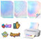 VEPEPE 12 Fogli di Carta Olografica Adesiva A4, Carta Olografica, Holographic Sheet per Adesivi, Stampe, Decorazioni, Album Fotografici, Artigianato Fatto A Mano