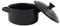 Holst Porzellan BS 314 - Cocotte in porcellana, 16 cm, colore: nero, 16,3 x 12,3 x 10,3 cm, 1 pezzo