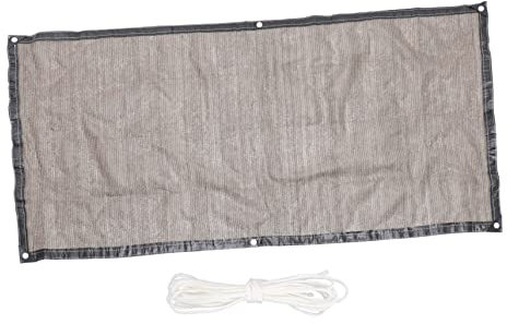 KONTONTY Schattennetz Für Hofgarten Sonnenschutznetz Tuch Terrasse Balkon Sichtschutz Uv Schutz Robust