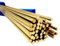 Baguettes De Soudage En Laiton Nu, Électrodes De Soudage TIG À Basse Température Et Haute Conductivité Électrique For La Réfrigération 0,8 1(3mm x 250mm 1pcs)