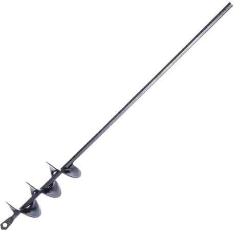 Tarière De Jardin En Spirale, Foret For Jardinage, Jardinière, Perceuse À Terre, Outil De Creusement De Trous For Sol Meuble, Accessoires(5 X 45cm)