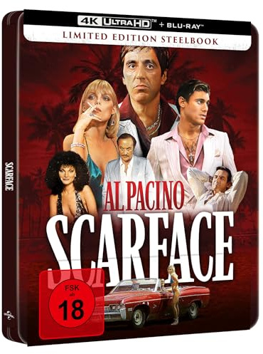 Scarface - Limited Steelbook [4K Ultra HD] + [Blu-ray]