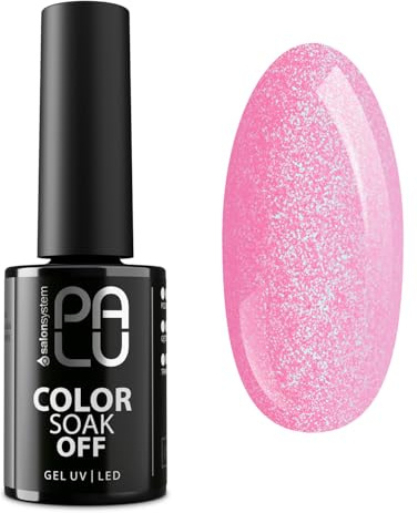 PALU - Nagellack für UV und LED Lampe - UV Farblack - Intensiver Glanz, mitteldichte Konsistenz, Deckkraft bereits nach 1-2 Schichten - Haltbarkeit bis zu 3 Wochen, 11 g, Merida ME6