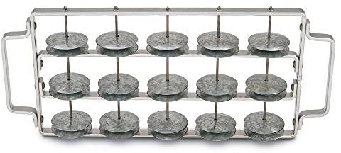 LP Latin Percussion LP3602 - Jingles de aluminio galvanizado