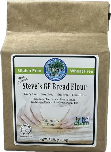 Authentic Foods Steve's Gluten Free Bread Flour Mix 3lb