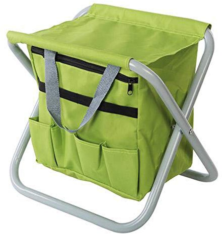 Silverline 498298 Gartenhocker, zusammenklappbar 360 x 280 x 360 mm