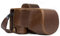 MegaGear MG1121 Ever Ready Leather Case and Strap with Battery Access for Sony Alpha A7S II, A7R II, A7 II Camera - Dark Brown