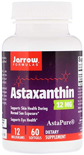 Jarrow Astaxanthin 12 mg, Antioxidant Support, 60 Softgels
