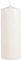 Rayher 3119296 Stumpenkerze, creme, rund, Länge 25 cm, 6 cm ø,100% Paraffin, RAL-Gütezeichen, Rundkerze, Taufkerze, Kommunionkerze, Kerzenrohling zum Verzieren und Basteln