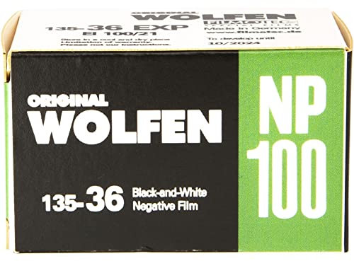original WOLFEN (ORWO) NP100-36 schwarz/weiß 35mm Kleinbildfilm 100 ASA 36 Aufnahmen/Made IN Germany