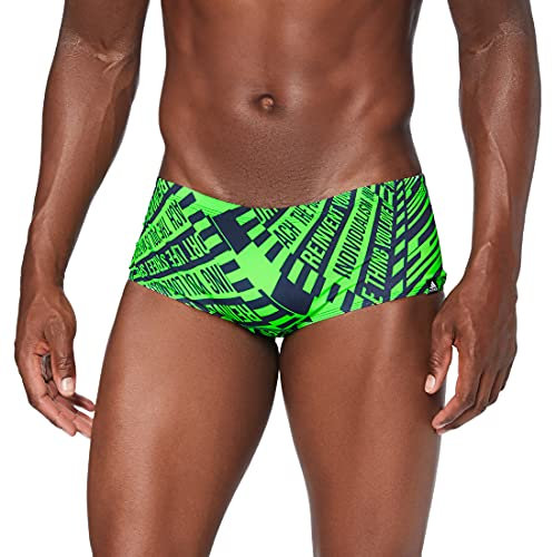 adidas Pro Aqs AOP Badehose für Herren XL Grün (limsho)