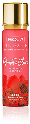 So…? Unique Damen Vegan Romantic Bloom Duftendes Körpernebel, bodyspray für damen 150ml