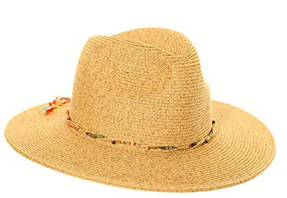 Black Jungle Jasmin Strohhut Damenhut (Jute)