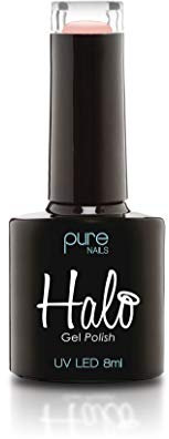 Halo Gel Polish 8ml - Elise. UV/LED Gel Nail Polish, Long Lasting & Easy To Apply. Nail Art Colours For Manicure & Pedicure. Gel Polish For Professional & Home Use.