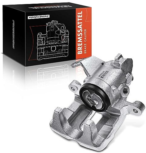Frankberg Bremssattel Bremszange Hinterachse Links Kompatibel mit Golf II 19E/1G1 III 1H1 J.e.t.t.a II 19E/1G2/165 P.a.s.s.a.t 3A2/35I/32B/3A5 Cordoba Replace# 535615423