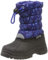 Playshoes Unisex Kinder Winter-Bootie Gefütterte Winterstiefel mit warmen Innenfutter, Farbe: Blau, Größe: 24/25, wasserabweisendes Material, 193014-11-24/25
