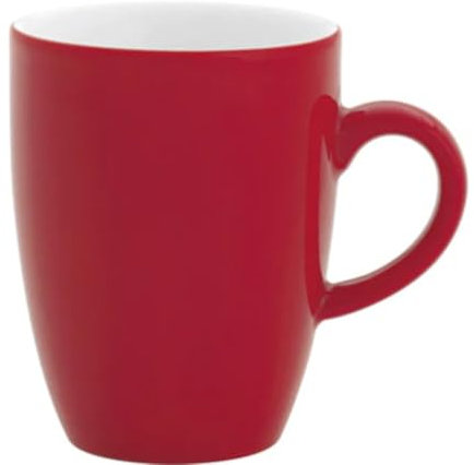 KAHLA 575323A69462C Pronto Colore Macchiatobecher 0,28 l cherry red|rote Kaffeetasse aus Porzellan