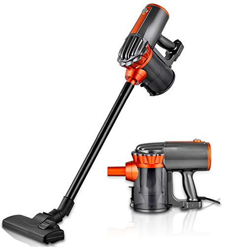 LG&S Handheld Stick Vacuum Cleaner Upgraded Corded 600W Powerful Suction Wet&Dry Vacuum Cleaner for Hard Floor Carpet Pet Hair, Ultra-Quiet
