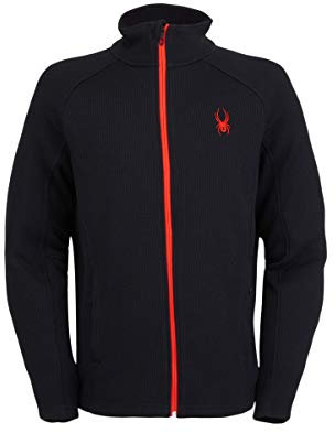 Spyder Herren Constant Fleece Jacke, Schwarz, S EU