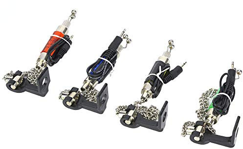 Fishing Bite Alarms Set 4-teiliges LED Fishing Alarm Kit Swinger Alarm Receiver mit Box f¨¹r das Angeln im Freien