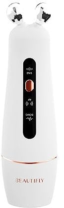 Beautifly B-Booster PRO 1MHz Radiofrequenz Gerät Gesicht, EMS, Gesichtslifting Massager 3D, Anti Aging RF Lifting Gesichtsroller, Ultraschallreinigung, Face Roller
