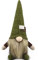 Godeufe Weihnachten Santa GNOME Doll Handgemachte Weihnachtsdekorationen New Elf Dwarf Xmas Plüsch Tomte Ornamente Bauernhaus Ferienhaus Küche Party Dekor 9,5 Zoll(B)