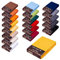 Topper Spannbettlaken/Spannbetttuch f. Boxspringbett - Topper - 180x200-200x220-100% Mako Jersey Baumwolle - Laken 165 g/m² (180x200-200x220, 04 - goldgelb)