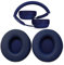 V-MOTA Cuscinetti auricolari compatibili con Beats Solo Pro Wireless Noise Cancelling On-Ear Cuffie, cuscini di ricambio parti di riparazione (1 paio) (blu)