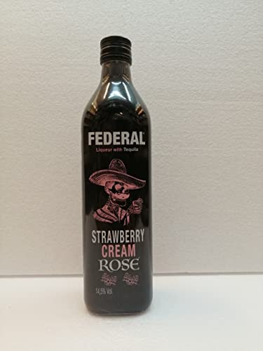 Crema de tequila Federal Fresa rose 70cl 14,5% Alcohol