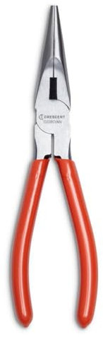 CRESCENT - 8 Long Chain Nose Plier Dipped Grip (10338CVNN)