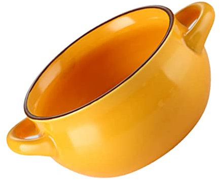 1 Pc Bol à Dessert Bol à Pudding Service Gres Soupière Soupière s De Cuisson En Porcelaine De Pique- Apéritif À Collation Style Occidental Céramique Pot De Soupe