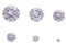Jaydis 60 Stück Klar Cubic Zirkonia Stein lose CZ Stein Facettiert Cabochons Strass Spitze Rückseite Kristall Diamant für Nail Art Ohrring Ringherstellung