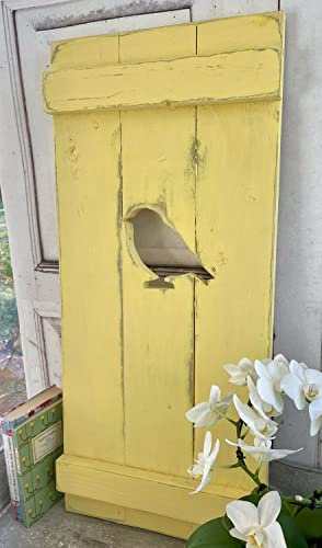 windschief-living Landhaus Fensterladen Vogel Soleil, Shabby Antique chic Handgefertigt