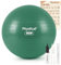 PhysKcal Gym Ball 55cm Green Exercise Swiss Ball for Fitness Yoga Pilates Pregnancy, Anti Burst Ball Chair for Balance, Stability, Quick Pump Included