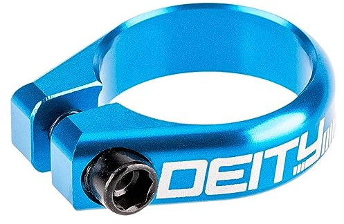 Deity Circuit Seatpost Clamp Blue 34.9mm