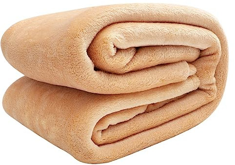 Holibanna 1 Stück 100 X 120 cm Einfarbige Flanelldecke Aus Korallenvlies Schlafdecke Für Zuhause Und Schlafzimmer