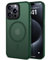 tigratigro für iPhone 15 Pro Max Hülle für Mag-Safe Hülle iPhone 15 Pro Max Case Kratzfest Dünn Samtweiche Haptik,Cover für iPhone 15 Pro Max (Alpingrün)