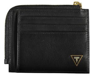 GUESS Porte-Cartes Noir SMSCLE LEA75.Bla, Noir, U