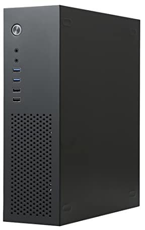 melairo SKTC A10 Mini Desktop HTPC Computer Case for MATX24X24 Motherboard Small 1U 7.3L Computer Case