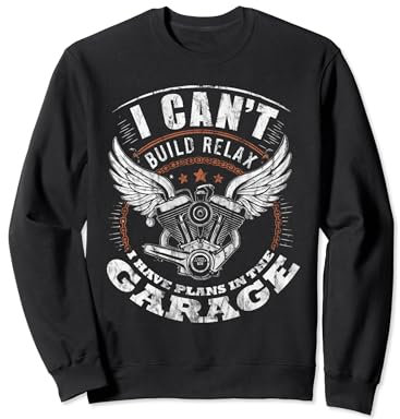 Motore Passion Meccanico Garage Felpa