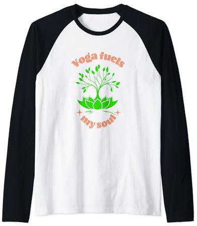 Yoga treibt meine Seele an Raglan